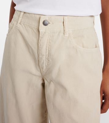 Weite Hose Eglitta aus Baumwoll-Cord | The Row