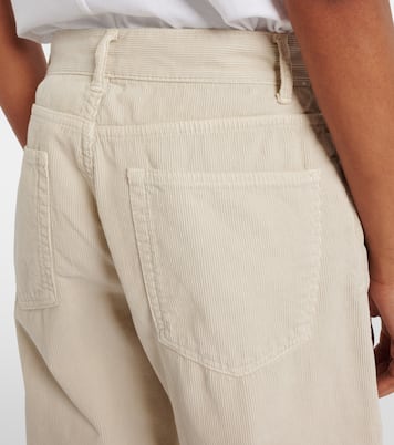 Weite Hose Eglitta aus Baumwoll-Cord | The Row