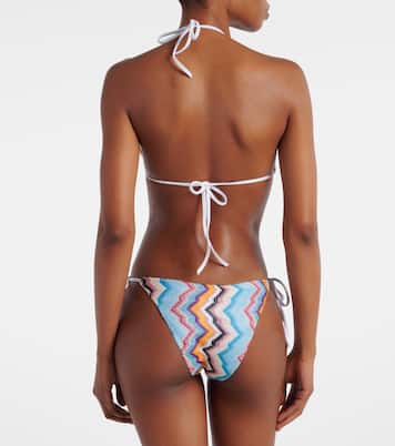 Bikini de lamé en zigzag | Missoni