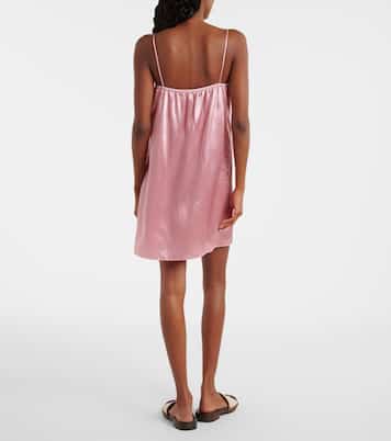 Abito sottoveste in raso | Miu Miu