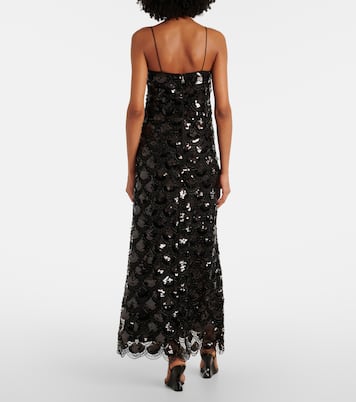 Robe longue à sequins | Rotate