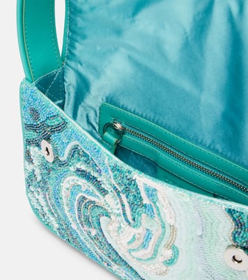 Verzierte Schultertasche Tommy | Staud