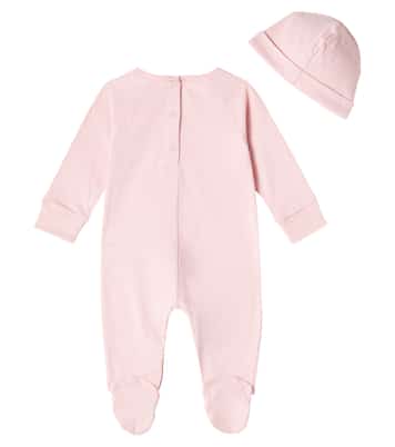 Bebé - set de mono, babero y gorro | Gucci Kids