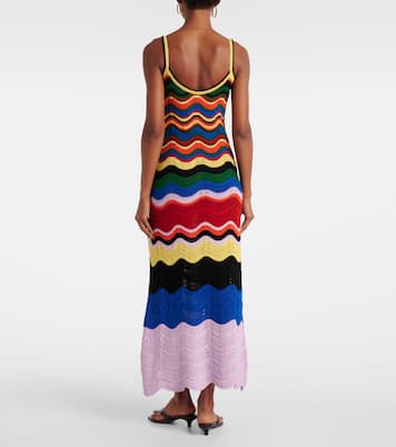 Vestido largo de croché de algodón | La DoubleJ