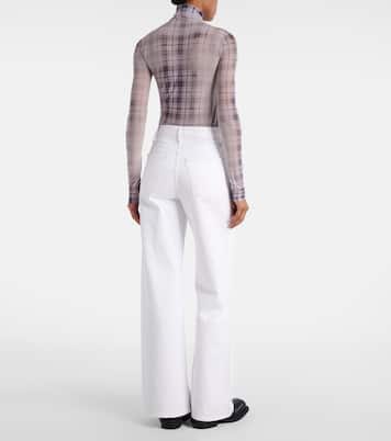 Jeans Dame a gamba larga e vita alta | Agolde
