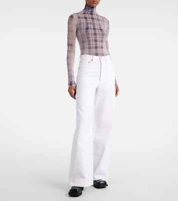 Jeans Dame a gamba larga e vita alta | Agolde