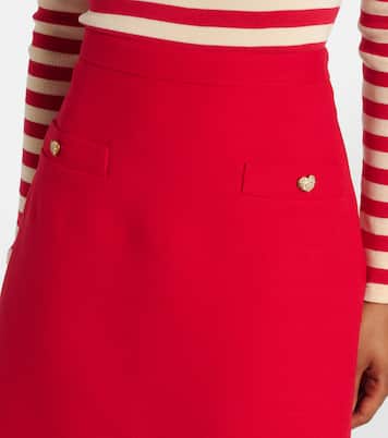 Minirock aus Crepe Couture | Valentino