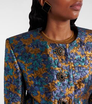 Giacca in broccato di misto lana | Saint Laurent