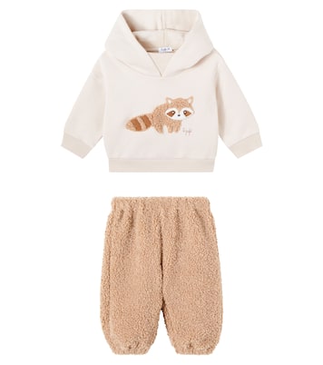 Baby Set aus Kapuzenjacke und Jogginghose | Il Gufo