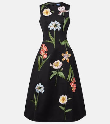 Cleo floral midi dress | Leo Lin
