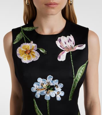 Cleo floral midi dress | Leo Lin