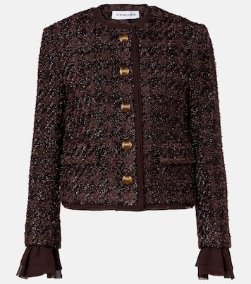 Chaqueta Audrina de tweed metalizado | Veronica Beard