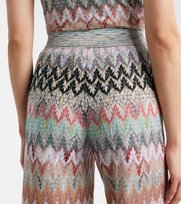 Gerade Hose aus Häkelstrick | Missoni