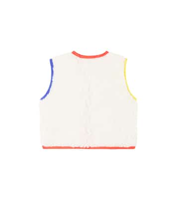 X Binibamba Baby Weste aus Shearling | Bobo Choses