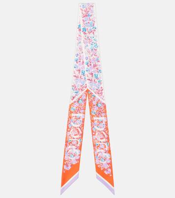 Foulard imprimé en soie | Gucci