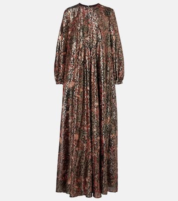 Zinnia silk-blend maxi dress | Max Mara