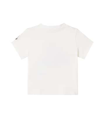 Baby printed cotton jersey T-shirt | Moncler Enfant
