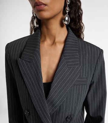 Blazer Jevimaga rayé en laine mélangée | Isabel Marant
