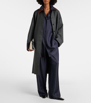 Silk straight pants | Róhe