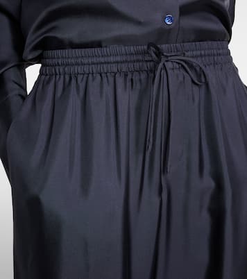 Silk straight pants | Róhe