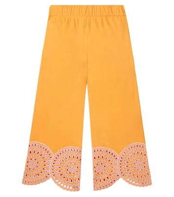 Weite Hose aus Baumwollpopeline | Stella McCartney Kids