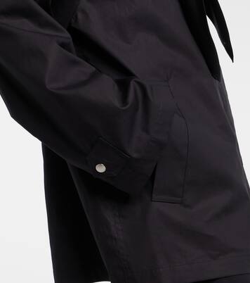 Scarf-detail cotton jacket | Toteme