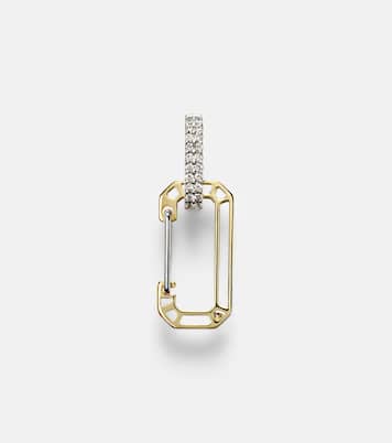 Ohrringe Chiara Small aus 18kt Gelbgold (750/1000) mit Diamanten | Eéra