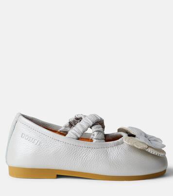 Mileni leather ballet flats | Donsje