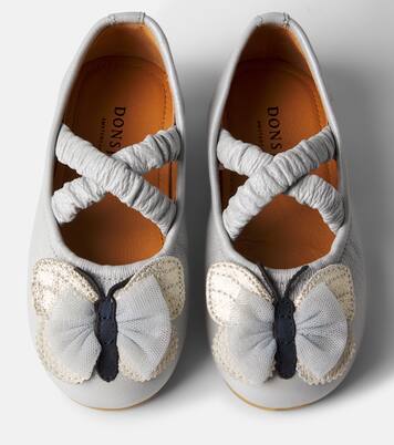 Mileni leather ballet flats | Donsje