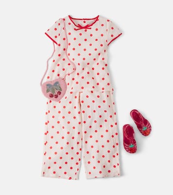 Vivo polka-dot cotton top | Konges Sløjd