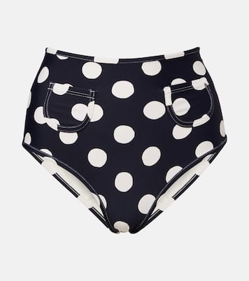 Polly polka-dot bikini bottoms | Montce