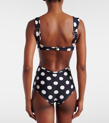 Polly polka-dot bikini bottoms | Montce