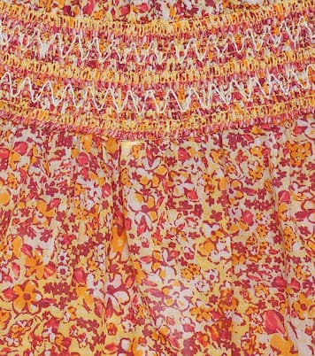 Irma floral cotton skirt | Poupette St Barth Kids