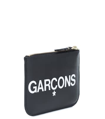 Etui Huge Logo Small aus Leder | Comme des Garçons Wallet