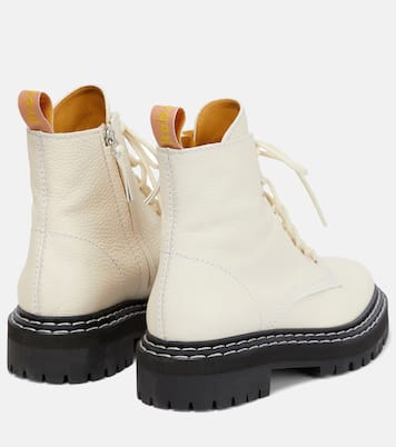 Stivaletti stringati in pelle | Proenza Schouler