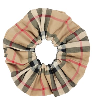 Fermacapelli in cotone a quadri | Burberry Kids