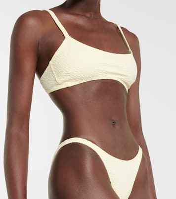 KK seersucker bikini | Lisa Marie Fernandez