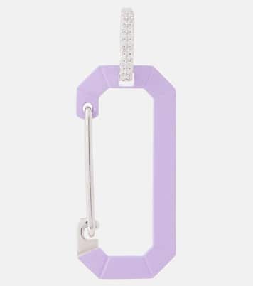 Boucle d'oreille unique Chiara Small en or blanc 18 ct | Eéra
