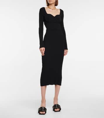 Louisa ribbed-knit midi dress | Altuzarra
