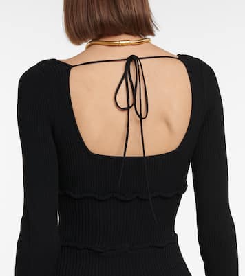 Louisa ribbed-knit midi dress | Altuzarra