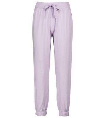 Moyen silk-blend sweatpants | Live The Process