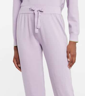 Moyen silk-blend sweatpants | Live The Process