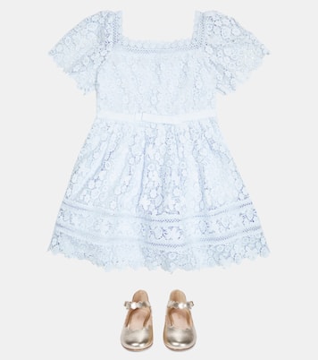 Kleid aus Guipure-Spitze | Self-Portrait Kids