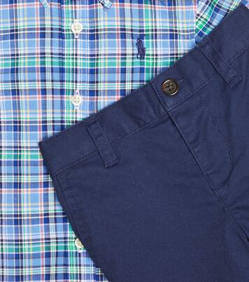 Baby - Camicia e pantaloni in misto cotone | Polo Ralph Lauren Kids