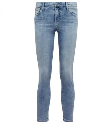 Prima Crop mid-rise skinny jeans | AG Jeans