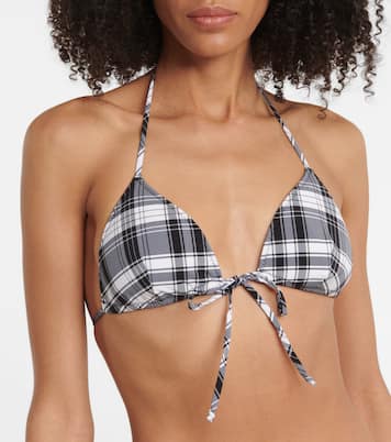 Pamela checked bikini bottoms | Lisa Marie Fernandez