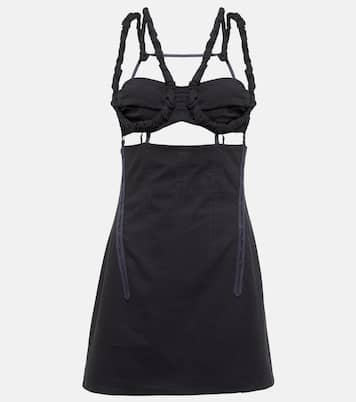 La Robe Meli cotton-blend minidress | Jacquemus