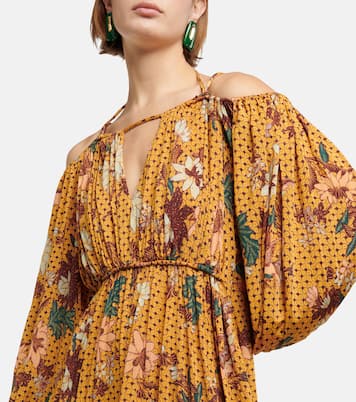 Noemi floral printed jersey midi dress | Ulla Johnson