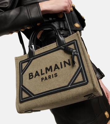 B-Army Small canvas tote bag | Balmain