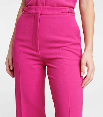 Pantalon évasé Vesta en laine | Gabriela Hearst